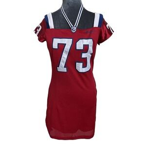 Vtg Pepe Jeans Y2K 30th Anniversary #73 Mesh Jersey Dress M Blokecore Football